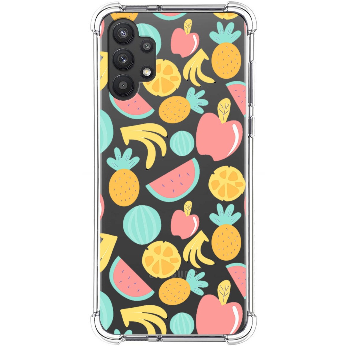 Funda Silicona Antigolpes para Samsung Galaxy A32 5G diseño Frutas 02 Dibujos