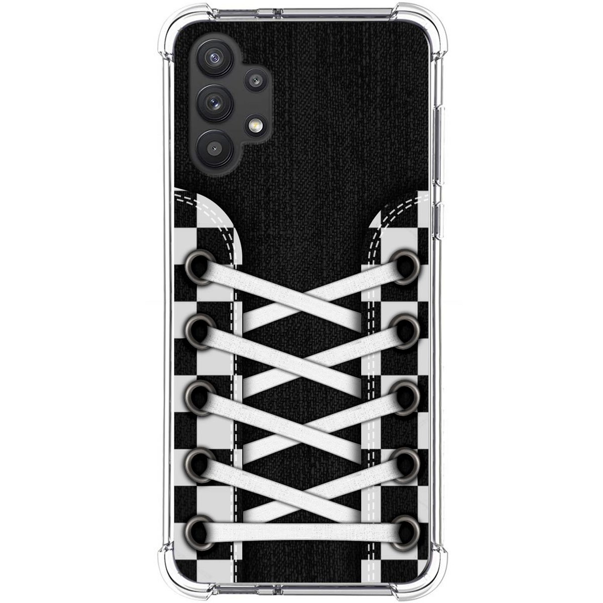 Funda Silicona Antigolpes para Samsung Galaxy A32 5G diseño Zapatillas 03 Dibujos