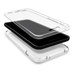 Funda Gel Tpu Completa Transparente Full Body 360º para Iphone 7 Plus / 8 Plus