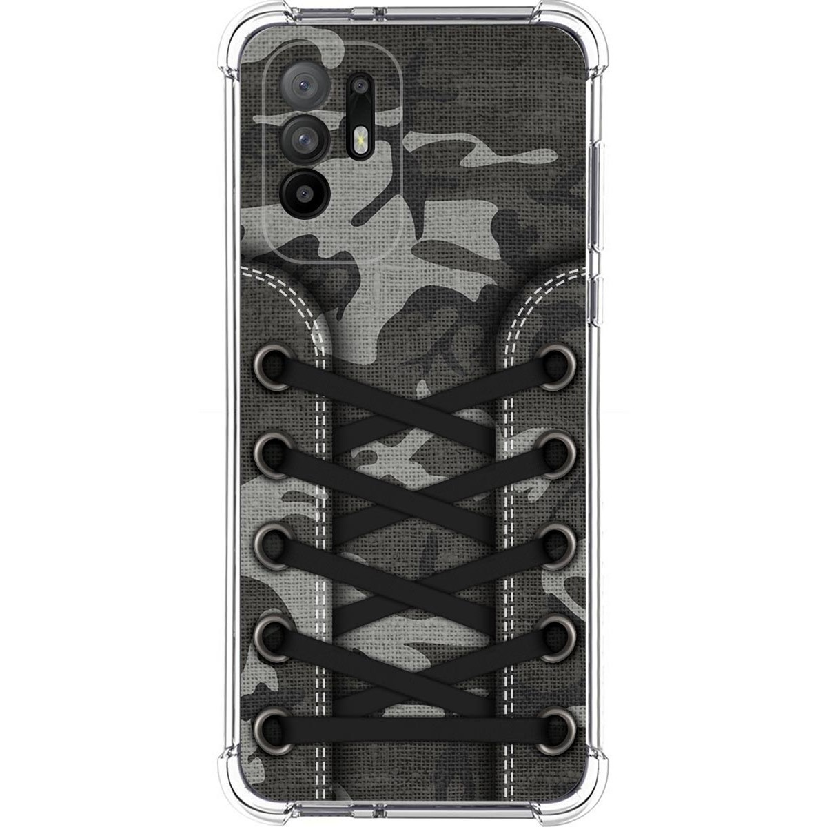 Funda Silicona Antigolpes para Oppo A94 5G diseño Zapatillas 15 Dibujos