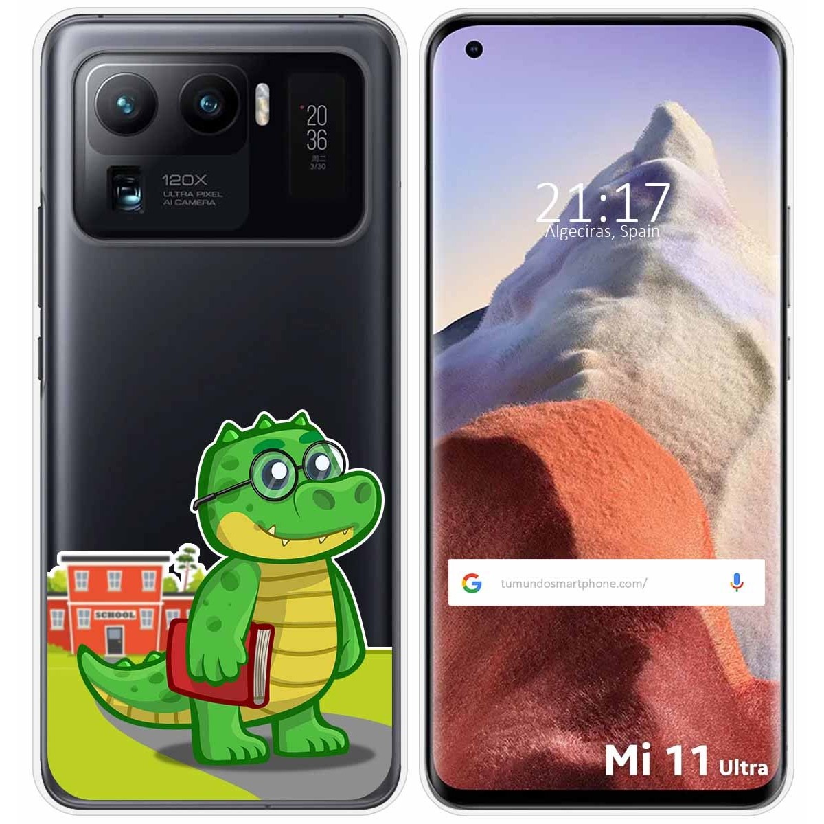 Funda Gel Transparente para Xiaomi Mi 11 Ultra 5G diseño Coco Dibujos