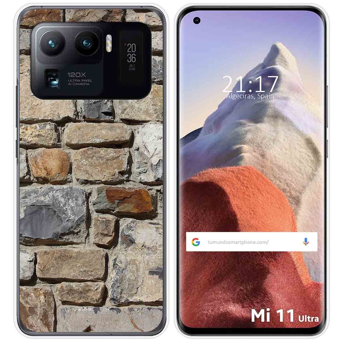 Funda Gel Tpu para Xiaomi Mi 11 Ultra 5G diseño Ladrillo 03 Dibujos