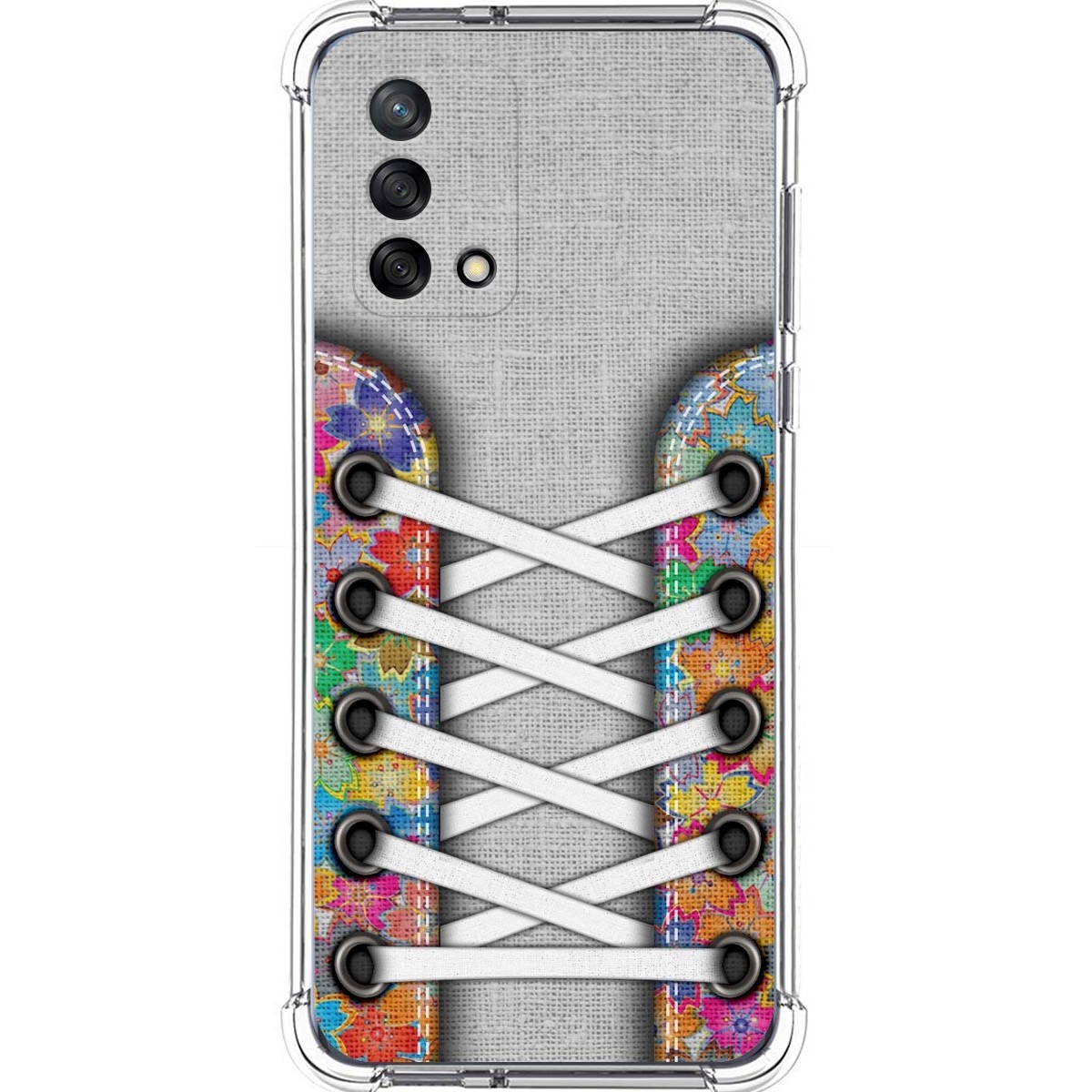 Funda Silicona Antigolpes para Vivo Y52 5G / Y72 5G diseño Zapatillas 04 Dibujos