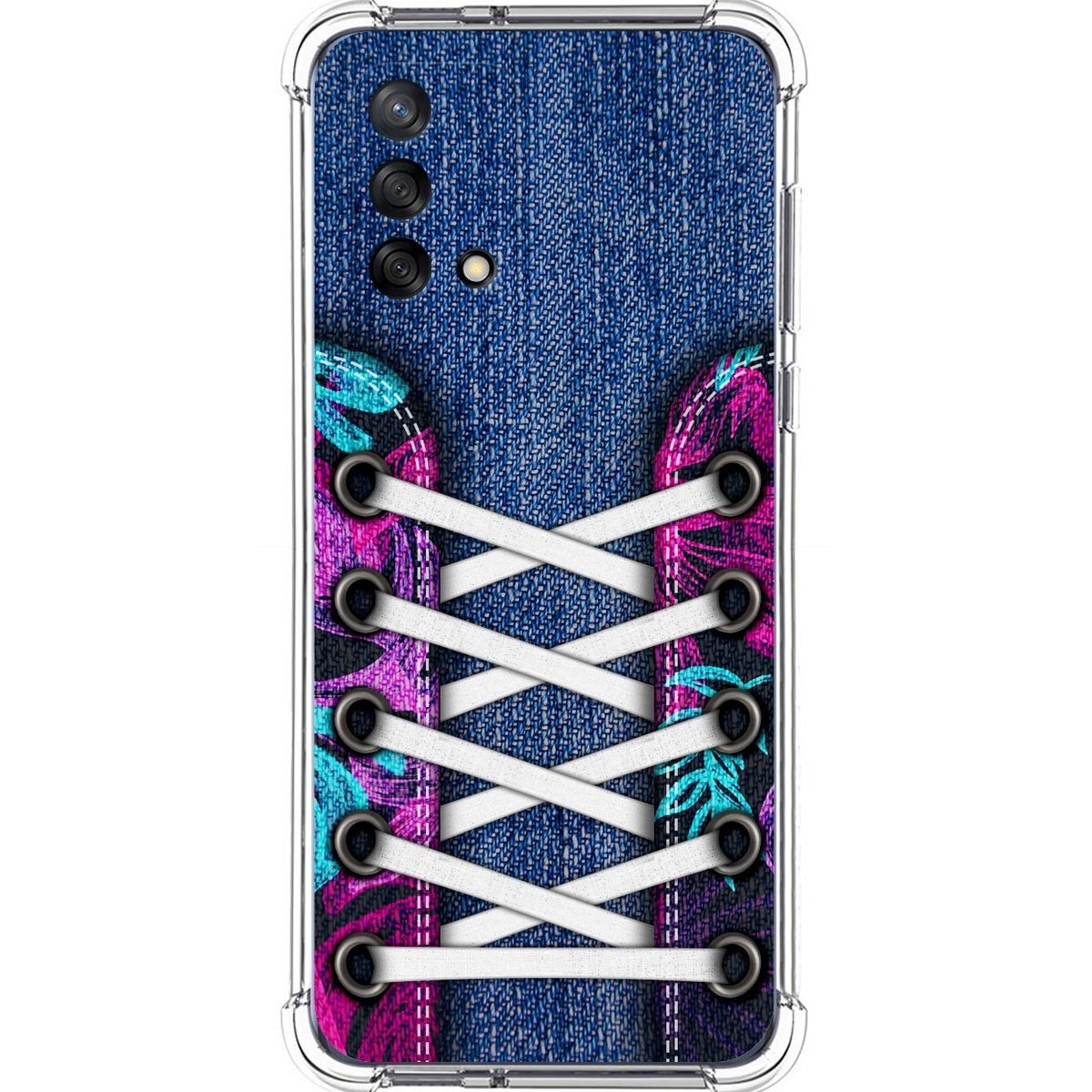 Funda Silicona Antigolpes para Vivo Y52 5G / Y72 5G diseño Zapatillas 06 Dibujos