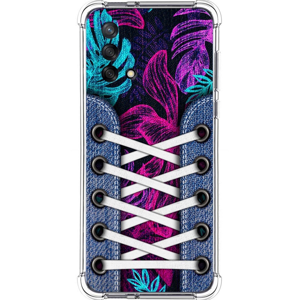 Funda Silicona Antigolpes para Vivo Y52 5G / Y72 5G diseño Zapatillas 07 Dibujos