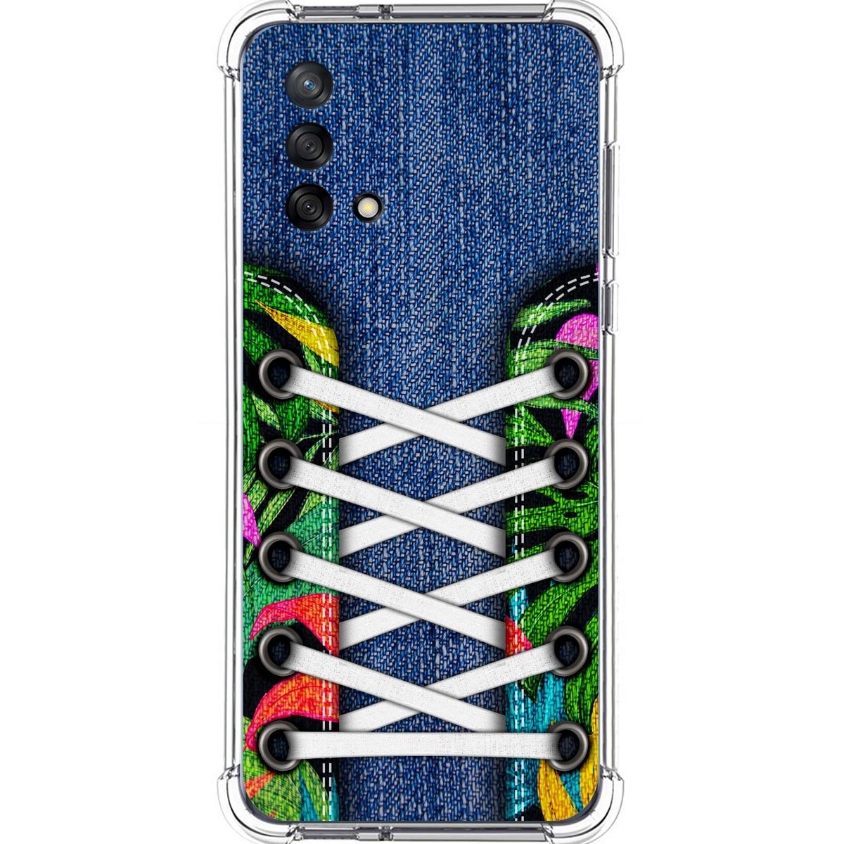 Funda Silicona Antigolpes para Vivo Y52 5G / Y72 5G diseño Zapatillas 13 Dibujos