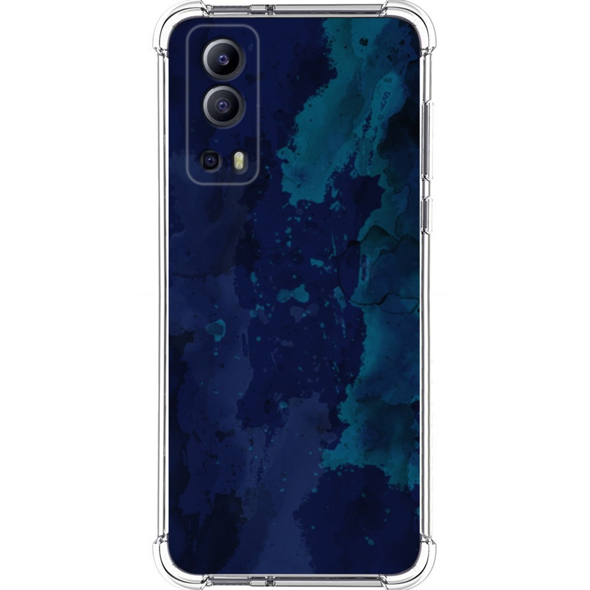 Funda Silicona Antigolpes para Vivo Y52 5G / Y72 5G diseño Acuarela 13 Dibujos