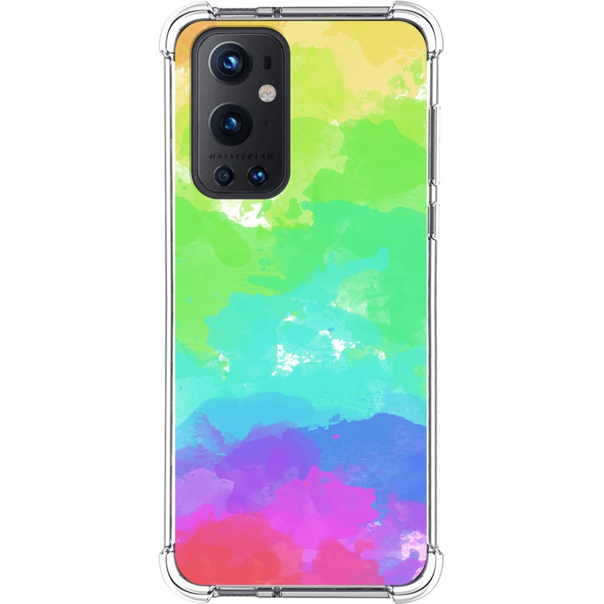 Funda Silicona Antigolpes para OnePlus 9 Pro 5G diseño Acuarela 03 Dibujos