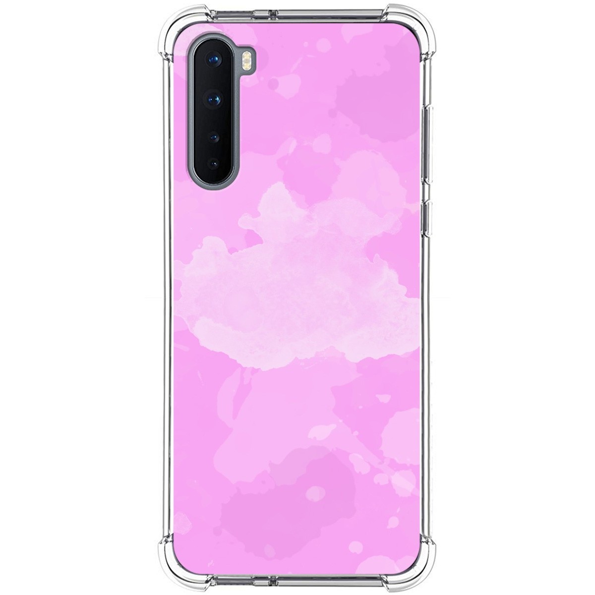 Funda Silicona Antigolpes para OnePlus Nord diseño Acuarela 04 Dibujos