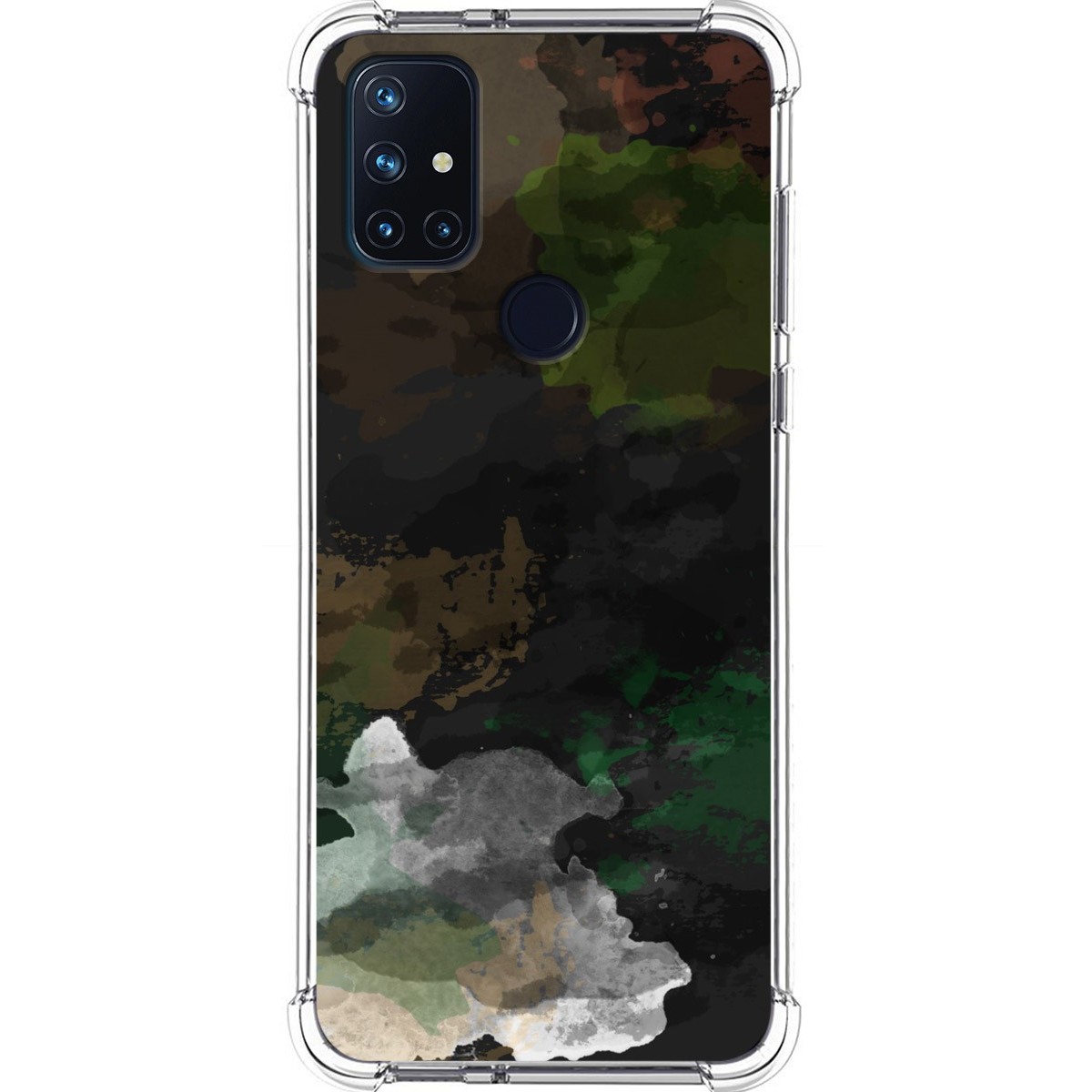 Funda Silicona Antigolpes para OnePlus Nord N10 5G diseño Acuarela 12 Dibujos