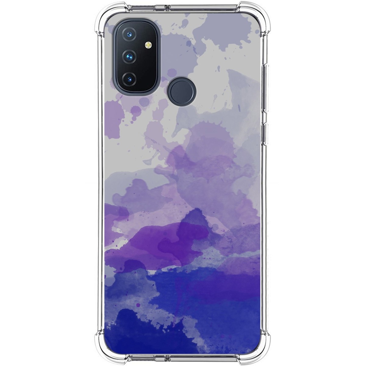 Funda Silicona Antigolpes para OnePlus Nord N100 diseño Acuarela 09 Dibujos