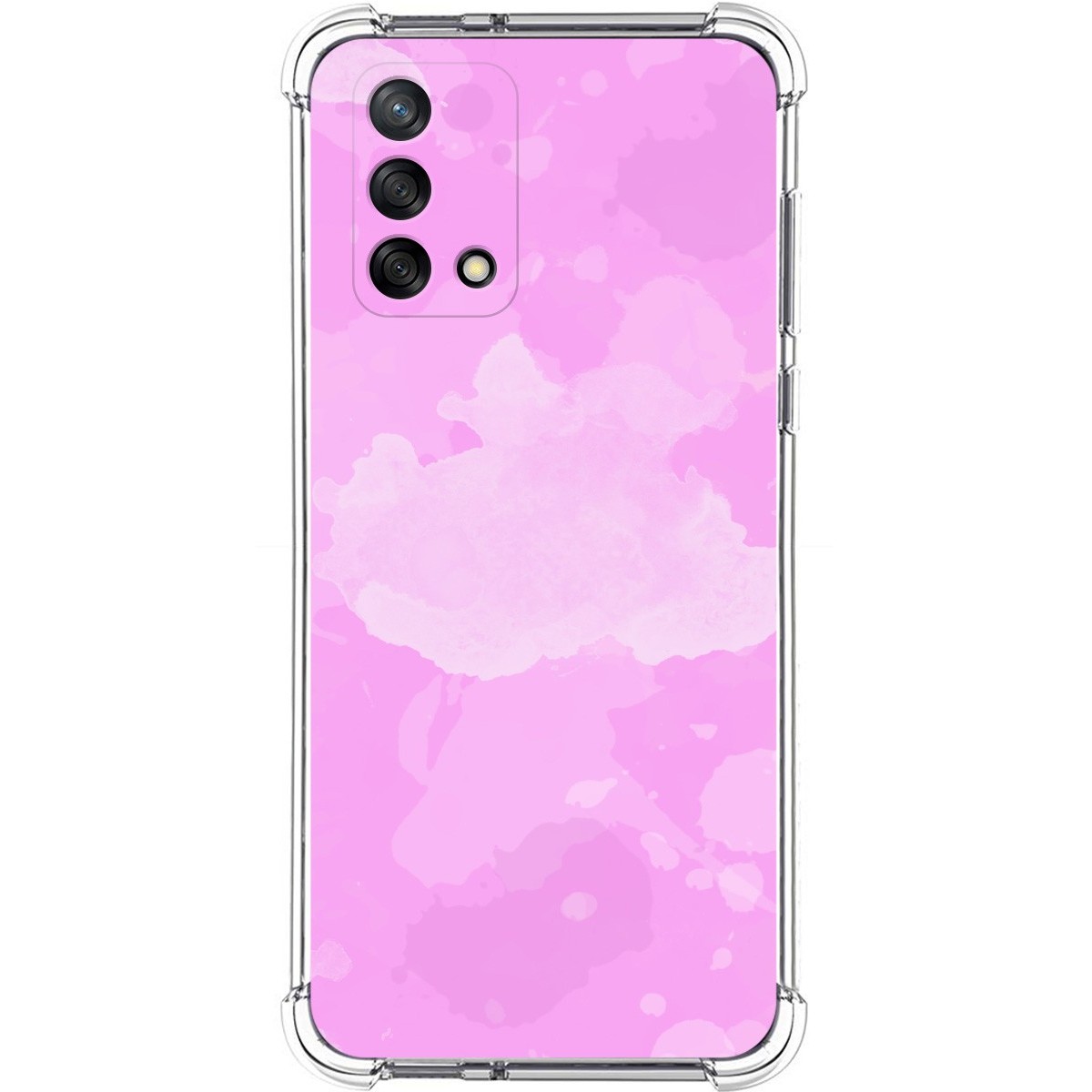 Funda Silicona Antigolpes para Oppo A74 4G diseño Acuarela 04 Dibujos