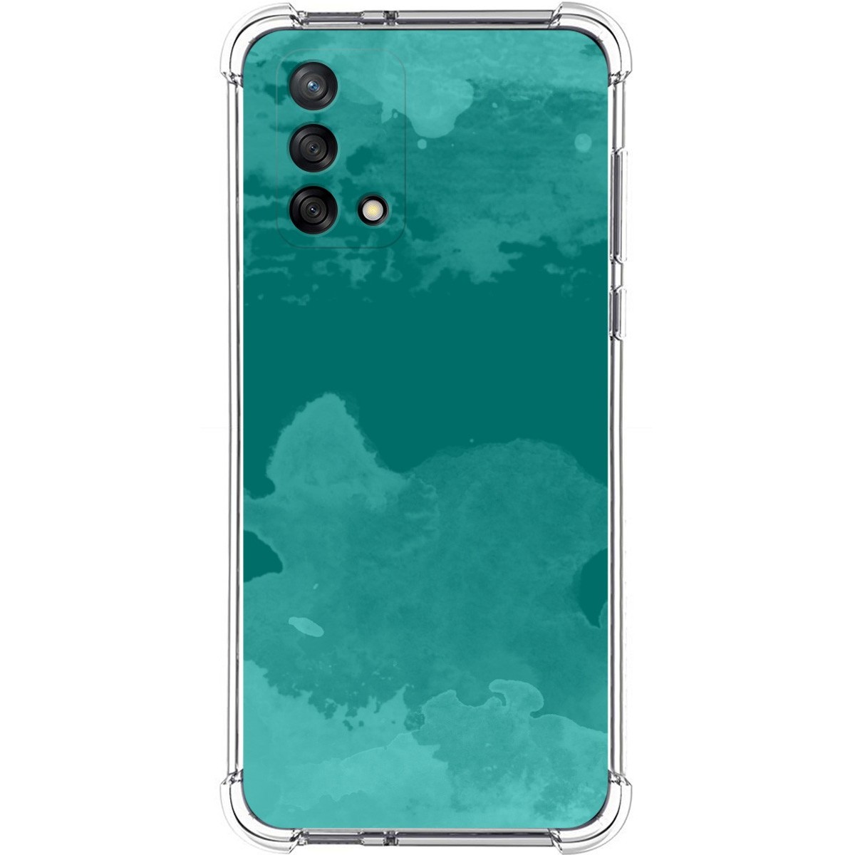 Funda Silicona Antigolpes para Oppo A74 4G diseño Acuarela 06 Dibujos