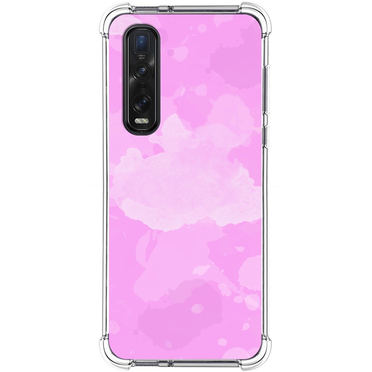 Funda Silicona Antigolpes para Oppo Find X2 Pro diseño Acuarela 04 Dibujos