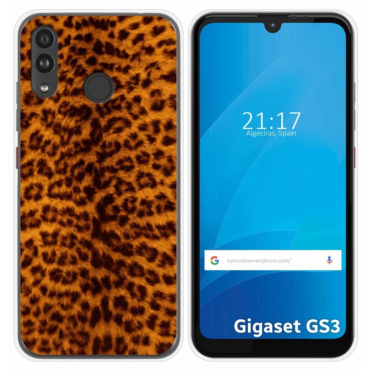 Funda Silicona para Gigaset GS3 diseño Animal 03 Dibujos