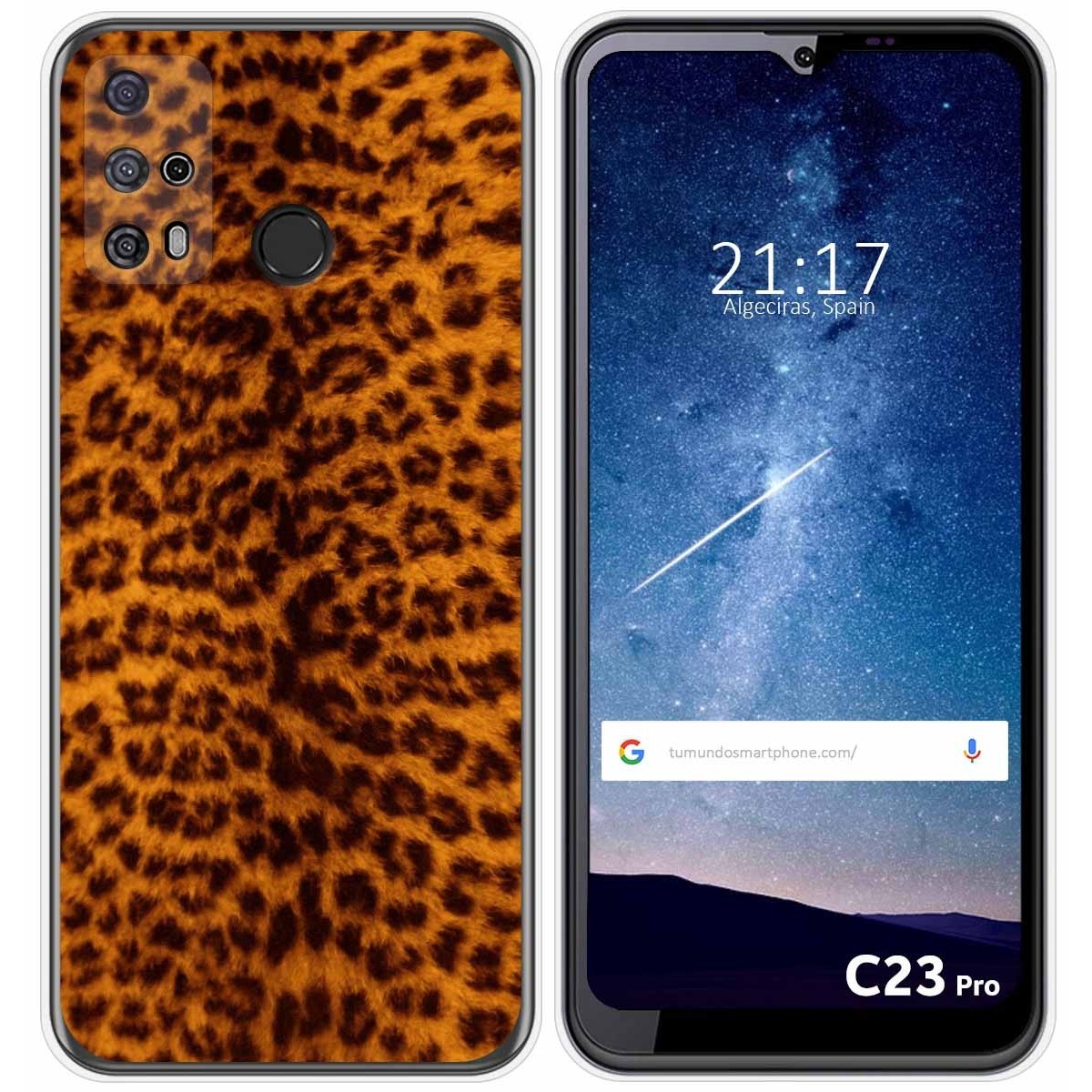 Funda Silicona para Oukitel C23 Pro diseño Animal 03 Dibujos