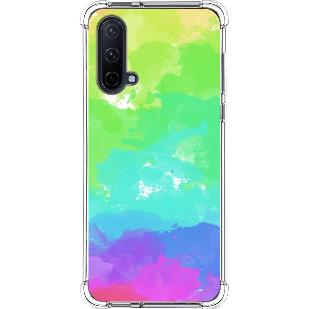 Funda Silicona Antigolpes para OnePlus Nord CE 5G diseño Acuarela 03 Dibujos