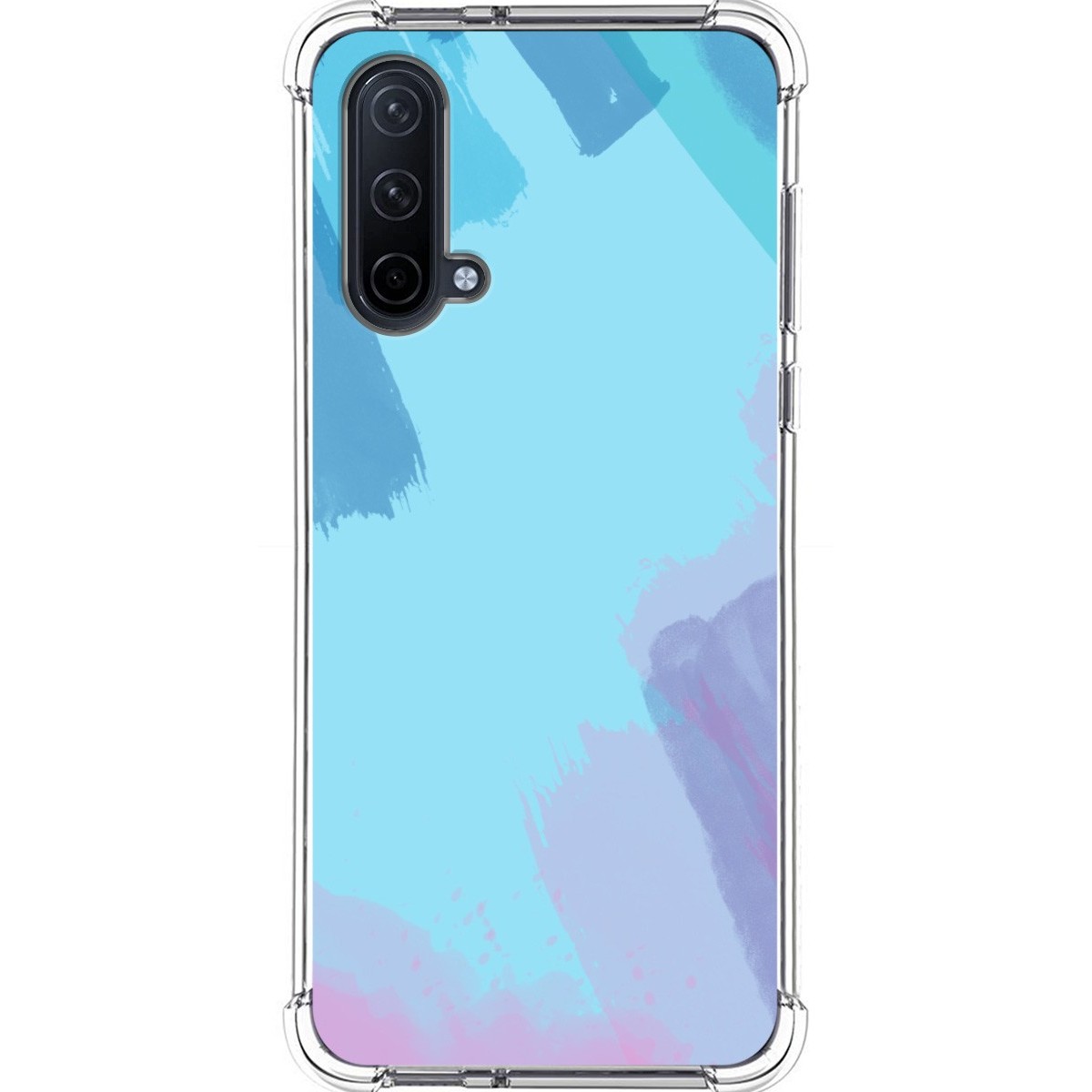 Funda Silicona Antigolpes para OnePlus Nord CE 5G diseño Acuarela 10 Dibujos