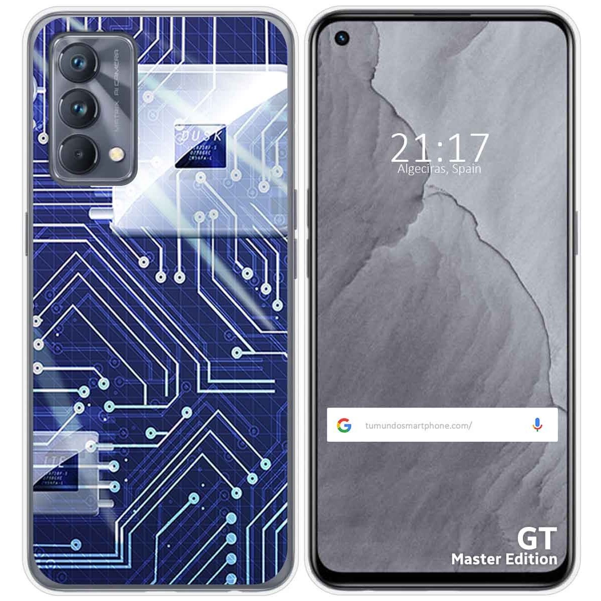 Funda Silicona Realme Gt Master Edition Diseño Neumatico con