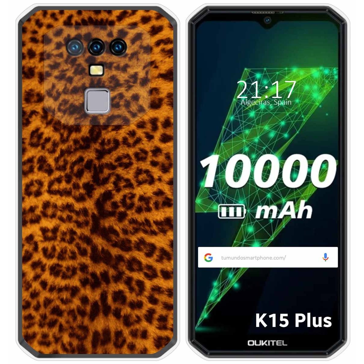 Funda Silicona para Oukitel K15 Plus diseño Animal 03 Dibujos