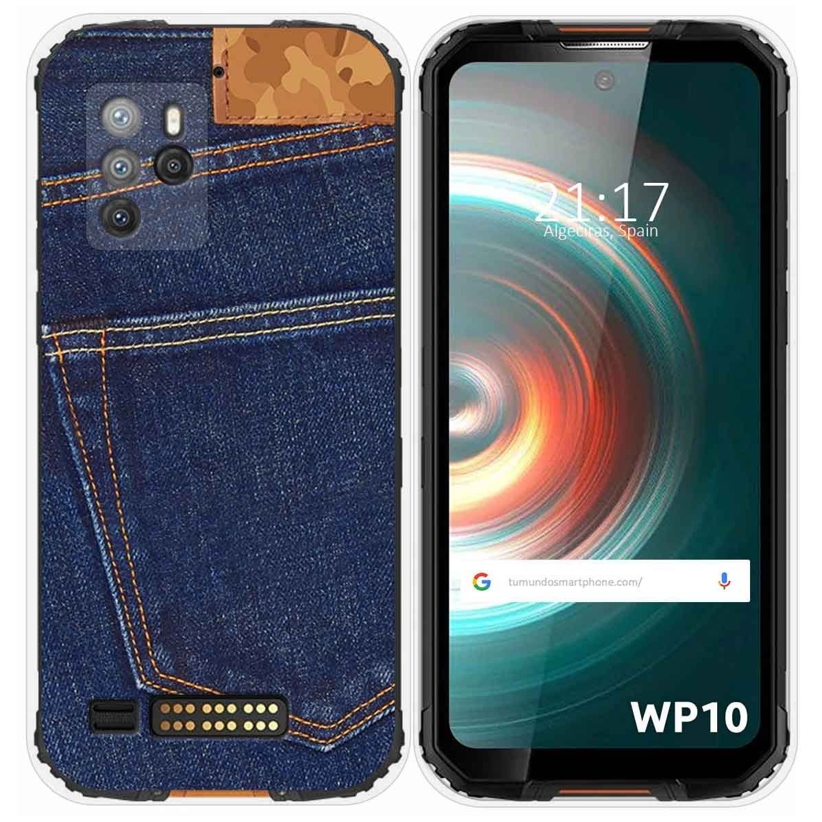 Funda Silicona para Oukitel WP10 diseño Vaquero Dibujos