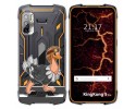 Funda Silicona Transparente para Cubot King Kong 5 Pro diseño Avestruz Dibujos