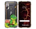 Funda Silicona Transparente para Cubot King Kong 5 Pro diseño Coco Dibujos