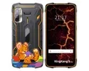 Funda Silicona Transparente para Cubot King Kong 5 Pro diseño Leopardo Dibujos