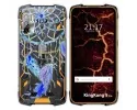 Funda Silicona Transparente para Cubot King Kong 5 Pro diseño Plumas Dibujos