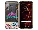 Funda Silicona Transparente para Cubot King Kong 5 Pro diseño Summer Dibujos