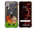 Funda Silicona Transparente para Cubot King Kong 5 Pro diseño Tigre Dibujos