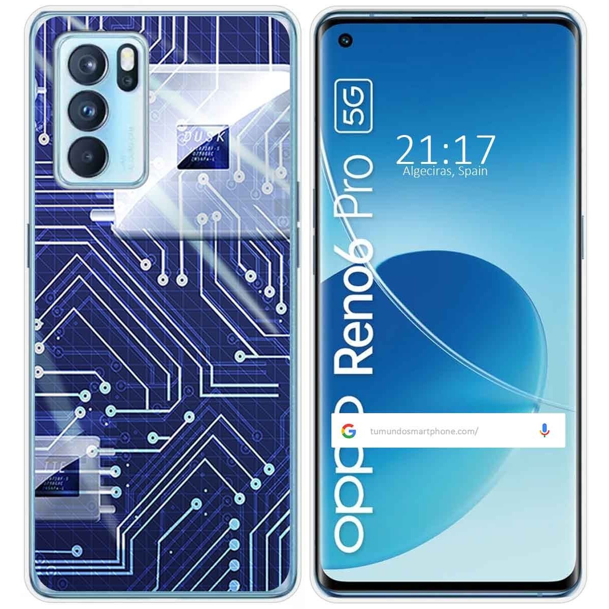 Oppo Reno6 5G Funda Gel Tpu Silicona dibujo Madera 06