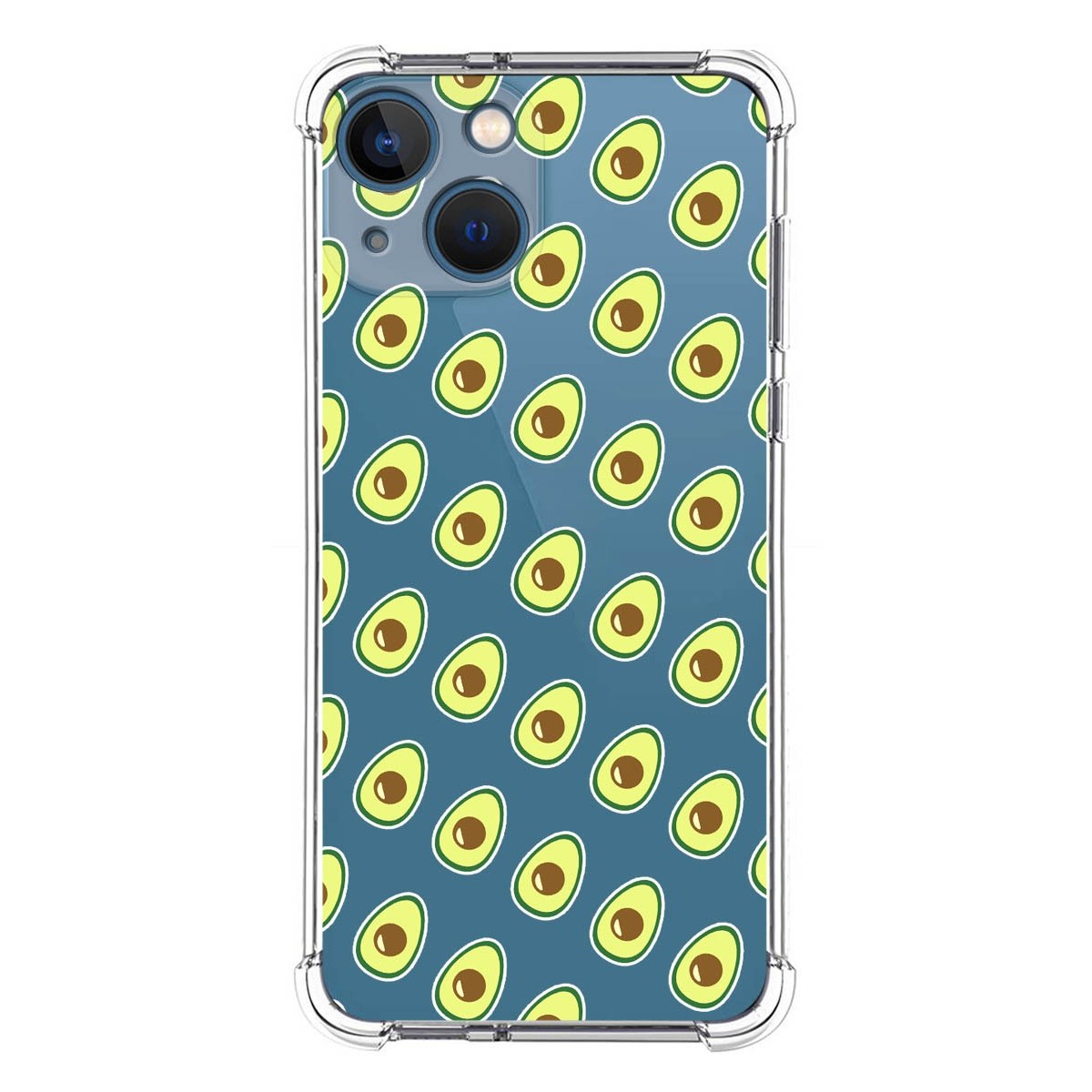 Funda Silicona Antigolpes compatible con Iphone 13 Mini (5.4) diseño Aguacate Dibujos