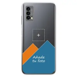 Personaliza tu Funda Silicona Gel Tpu Transparente con tu Fotografia para Blackview A90 Dibujo Personalizada