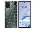 Funda Silicona Transparente para Blackview A100 diseño Araña Dibujos