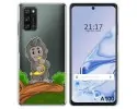 Funda Silicona Transparente para Blackview A100 diseño Mono Dibujos