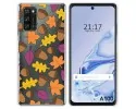 Funda Silicona Transparente para Blackview A100 diseño Otoño Dibujos