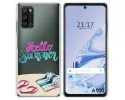 Funda Silicona Transparente para Blackview A100 diseño Summer Dibujos