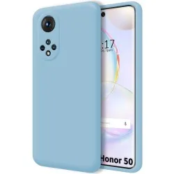 Funda Silicona Líquida Ultra Suave para Huawei Honor 50 5G / Nova 9 Azul