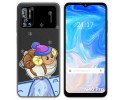 Funda Silicona Transparente para Doogee N40 Pro diseño Cabra Dibujos