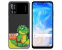 Funda Silicona Transparente para Doogee N40 Pro diseño Coco Dibujos