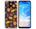 Funda Silicona Transparente para Doogee N40 Pro diseño Otoño Dibujos