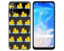 Funda Silicona Transparente para Doogee N40 Pro diseño Pato Dibujos