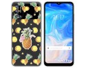 Funda Silicona Transparente para Doogee N40 Pro diseño Piña Dibujos