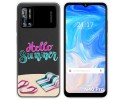 Funda Silicona Transparente para Doogee N40 Pro diseño Summer Dibujos