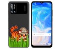 Funda Silicona Transparente para Doogee N40 Pro diseño Tigre Dibujos