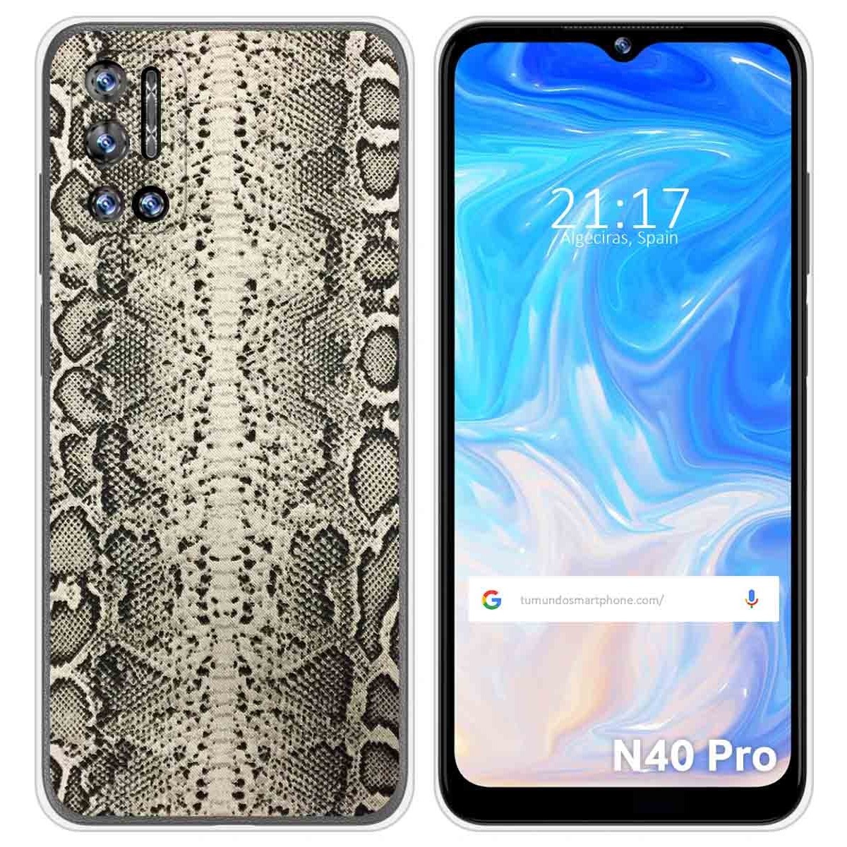 Funda Silicona para Doogee N40 Pro diseño Animal 01 Dibujos