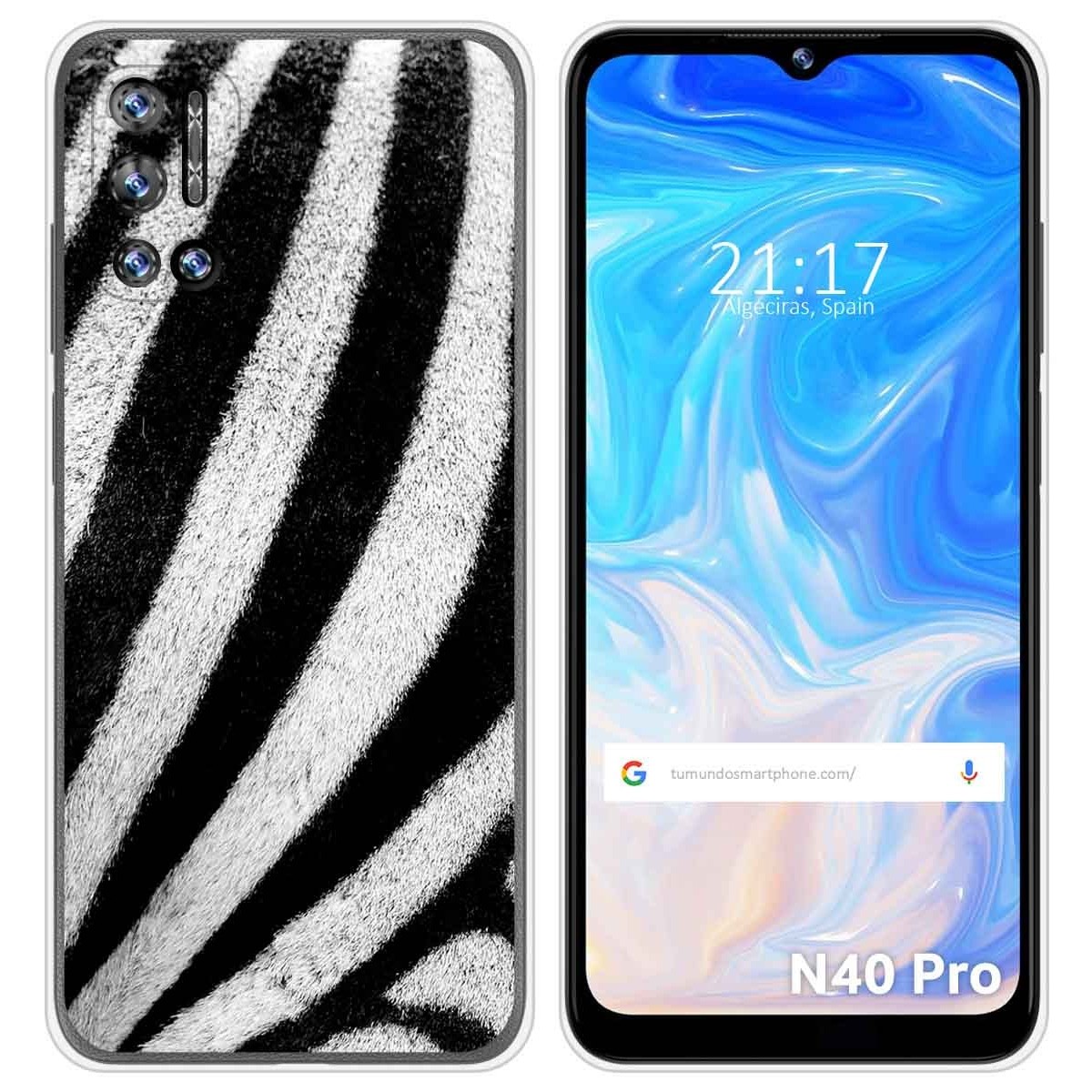 Funda Silicona para Doogee N40 Pro diseño Animal 02 Dibujos