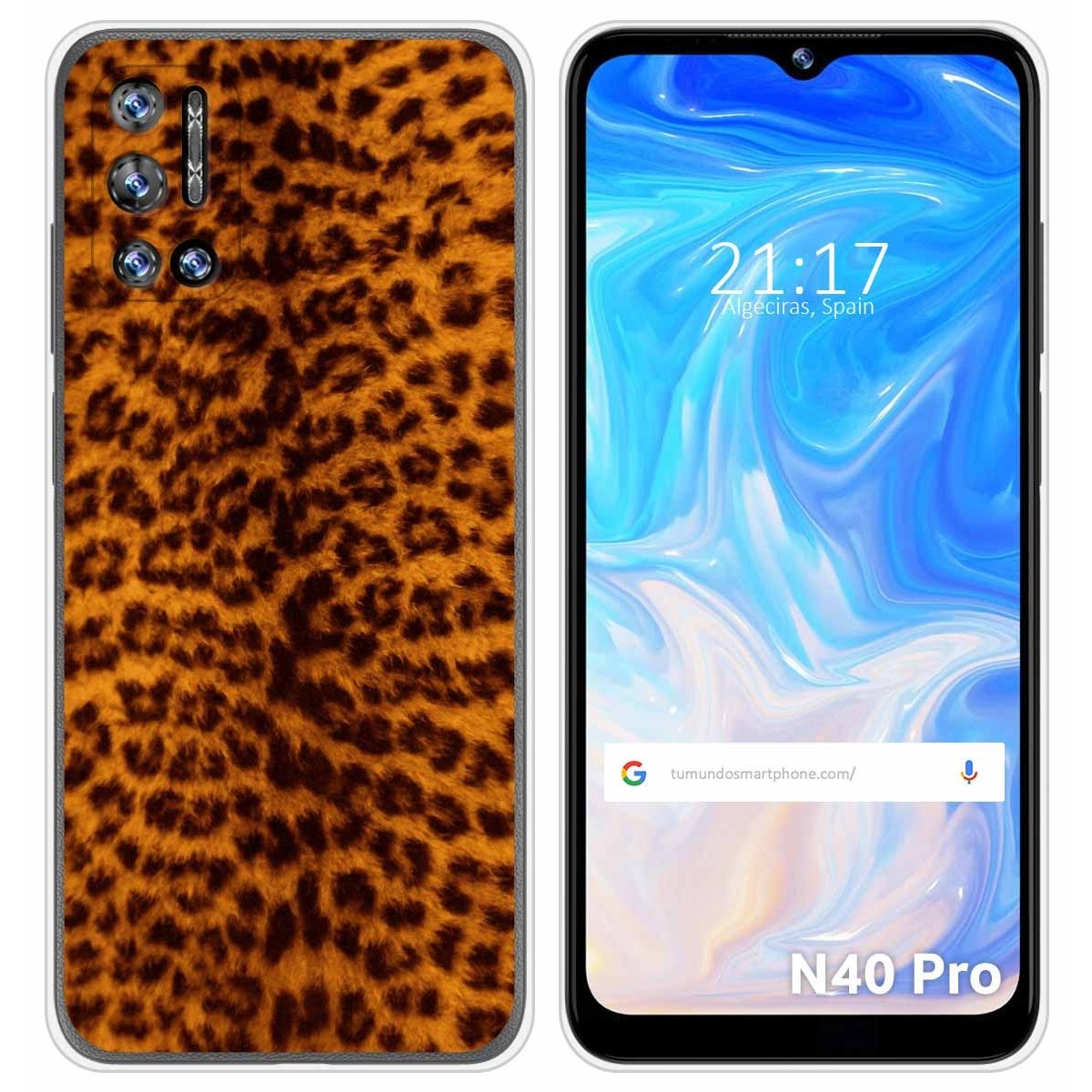 Funda Silicona para Doogee N40 Pro diseño Animal 03 Dibujos