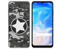 Funda Silicona para Doogee N40 Pro diseño Camuflaje 02 Dibujos